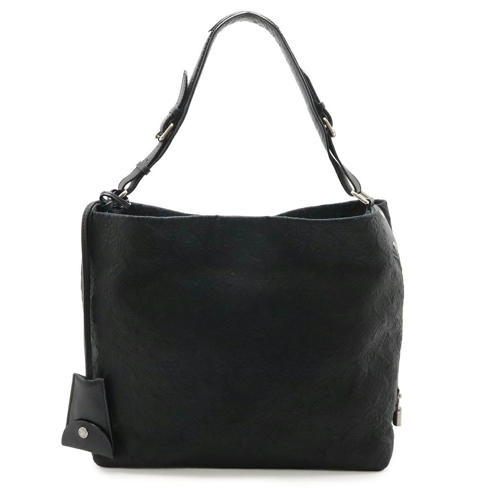 LOUIS VUITTON Monogram Anthea Hobo Shoulder Bag Hobo Leather Noir Black